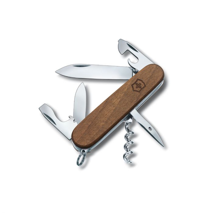 GUNMANSA Victorinox V1.360.63 Spartan Walnut Wood 91mm