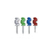 GUNMANSA Victorinox V2.1201.4 Mini Tools Multi-Coloured 4 Pieces