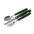 GUNMANSA VICTORINOX V6.7192.F3 Swiss Classic Picnic Set 3 Pieces-Black