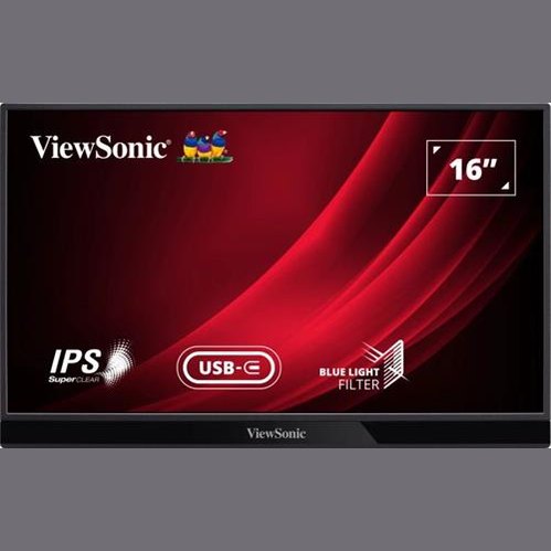 GUNMANSA Viewsonic VG1655 15.6 inch FHD USB Portable Monitor