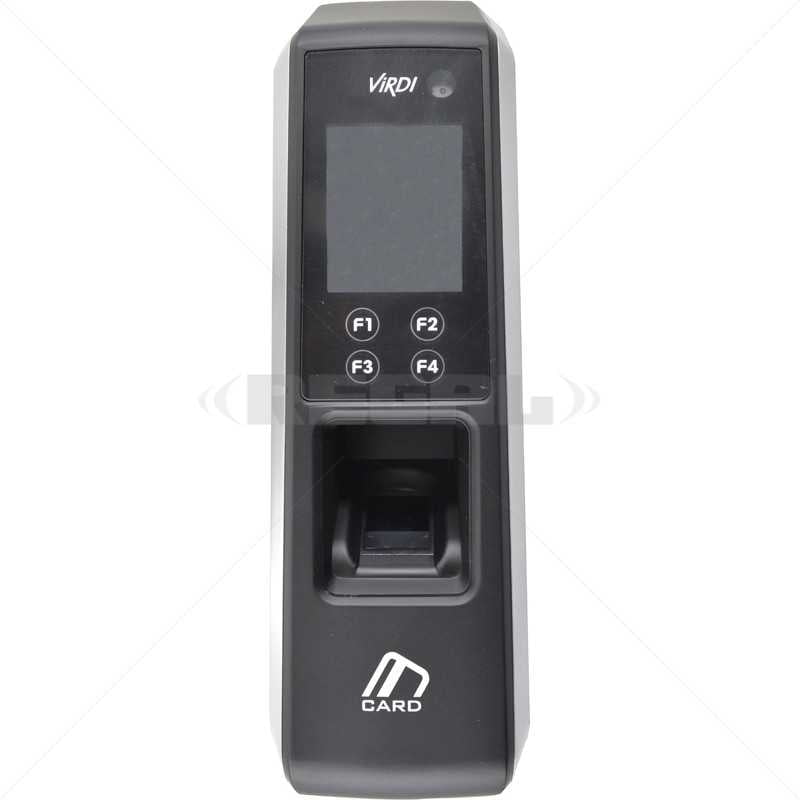 GUNMANSA Virdi AC2200HSC Fingerprint Reader - Mifare - IP65 - High Capacity Part No: LK350-7