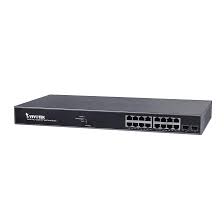 GUNMANSA VIVOTEK 16xGE PoE + 2xGE SFP Web Smart Managed Switch