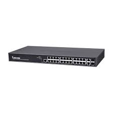 GUNMANSA VIVOTEK Managed 24x GE PoE; 2x Combo SFP Switch; 370W