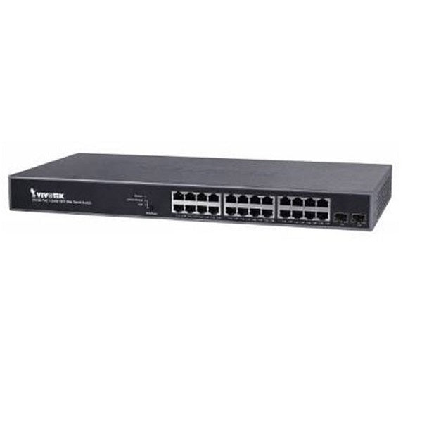 GUNMANSA VIVOTEK Managed Websmart 24x Gigabit PoE  2x SFP; 370W