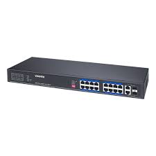 GUNMANSA VIVOTEK Unmanaged 16x POE; 2x GE; 2x SFP Combo; 250W