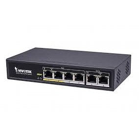 GUNMANSA VIVOTEK Unmanaged 4x 10/100 PoE + 2x 10/100; POE extender up to 200M; 65W