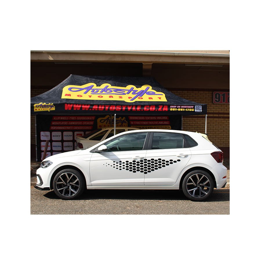GUNMANSA VW Touring Car Racing (TCR) Design Vinyl Sticker kit for Doors