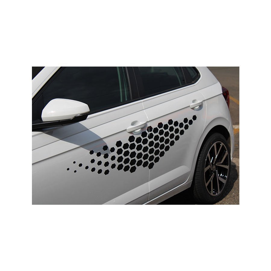 GUNMANSA VW Touring Car Racing (TCR) Design Vinyl Sticker kit for Doors