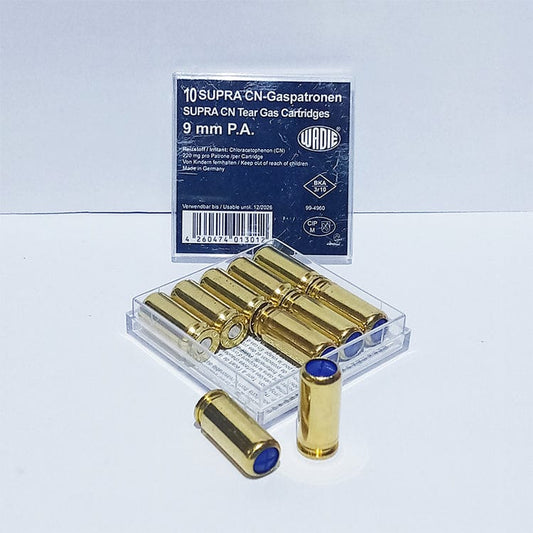 GUNMANSA Waddie Teargas 9mm P.A.K Bullets (1s) - Ammo - SPECIAL - GSA