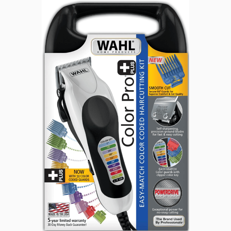 GUNMANSA Wahl Colour Pro Plus 23 Piece Hair Clipper Kit