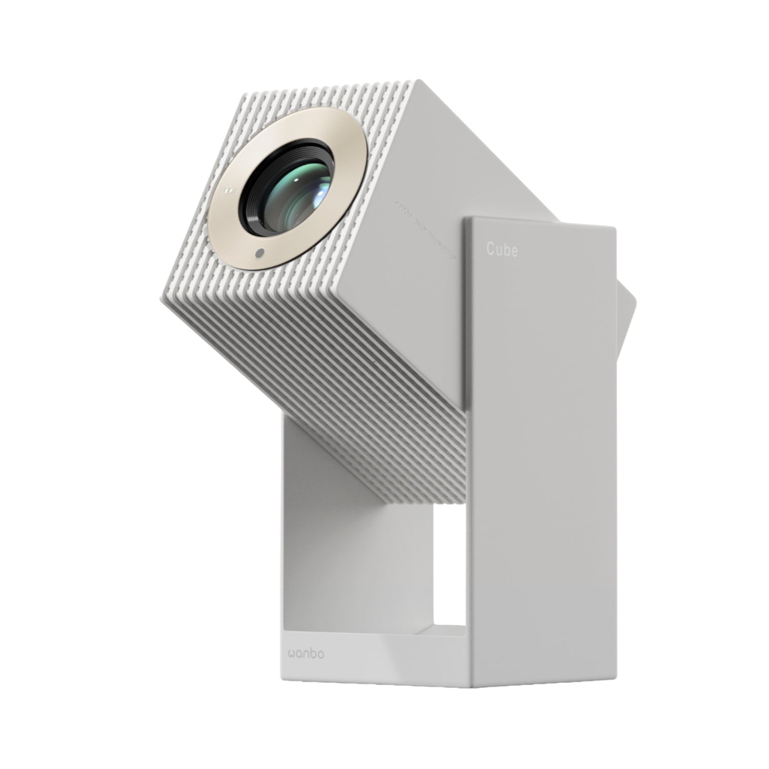 GUNMANSA Wanbo Cube 2 Pro – 1080P 500ANSI Android 11 Smart Home Theatre Projector – White