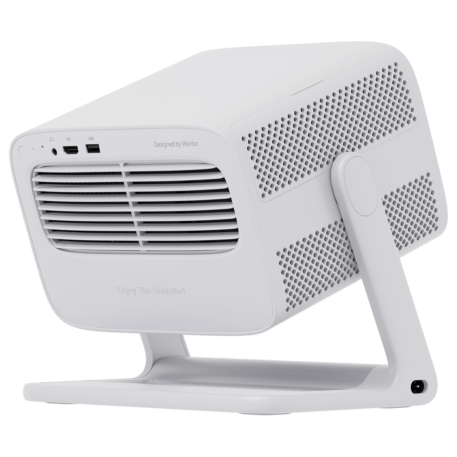 GUNMANSA Wanbo VALI 1 – 1080P 900ANSI Android 11 Smart Home Theatre Projector – White