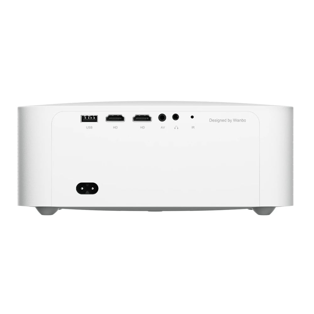 GUNMANSA WANBO X2 MAX 1080P 450ANSI Android 9.0 Smart Projector - White