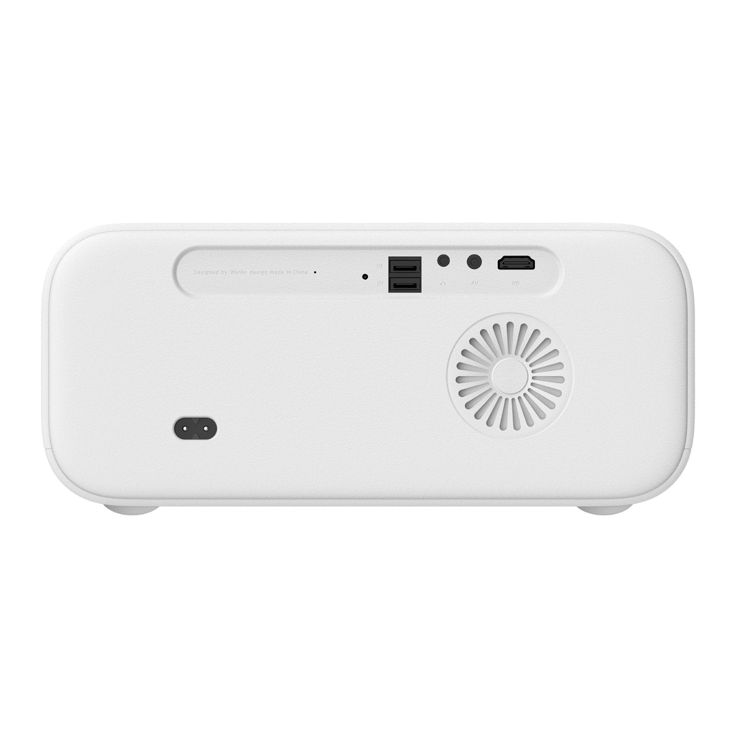 GUNMANSA WANBO X5 1080P 1100ANSI Android 9.0 Smart Projector - White