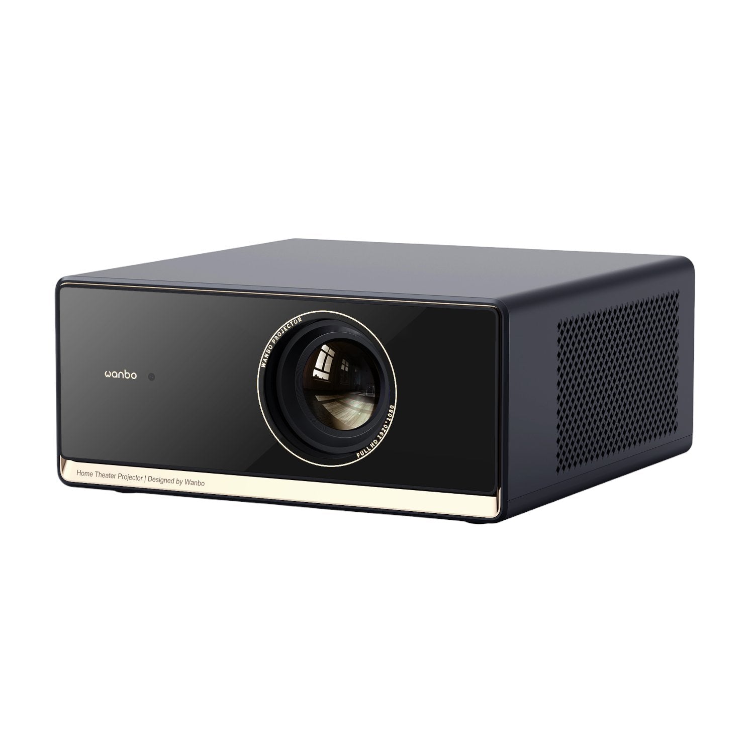 GUNMANSA WANBO X5 Pro Full HD Smart Projector (1080p, 1100 ANSI Lumens, Android TV, ASA 3.0, 5GHz Wi-Fi, Autofocus)