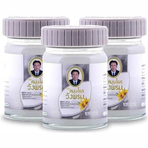 GUNMANSA Wangprom Herbal Thai Massage Hot Balm Wintergreen