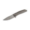GUNMANSA We Grey TI Handle Stonewash 20CV Blade- 923B