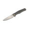 GUNMANSA We Knife 702A Integral Grey Handle Hand Rubbed Satin Blade Knife