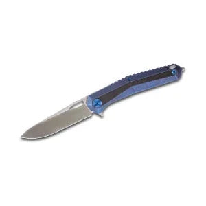 GUNMANSA WE Knife 808A Caliber Blue Titanium Handle Knife