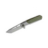 GUNMANSA WE Knife Arsenal Titanium Handle Gray/OD Green - WE20073-1