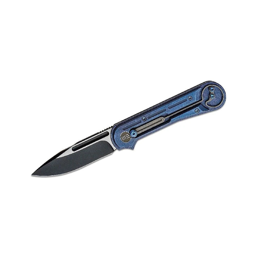 GUNMANSA WE KNIFE BLUE TI HANDLE S35VN BLADE KNIFE- 815C