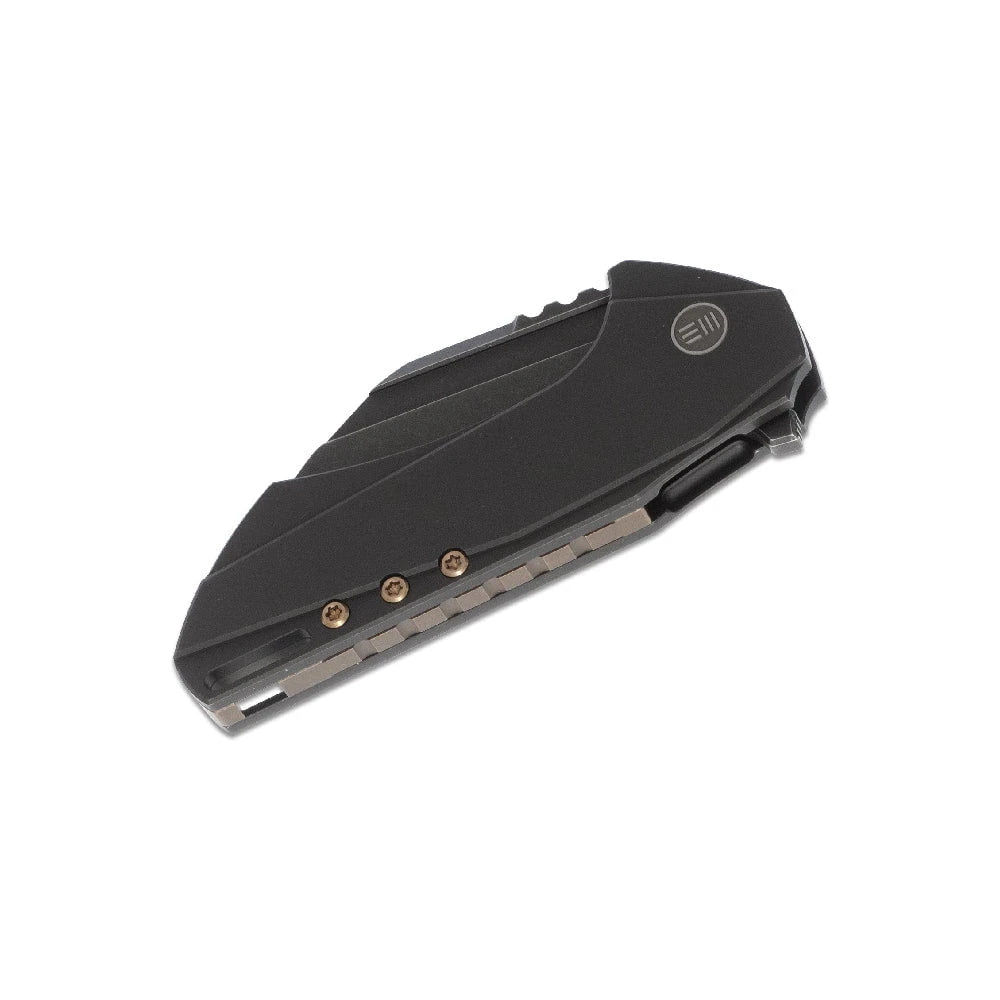 GUNMANSA WE Knife M390 Black TI Handle Stonewash Finish Bohler- 820B