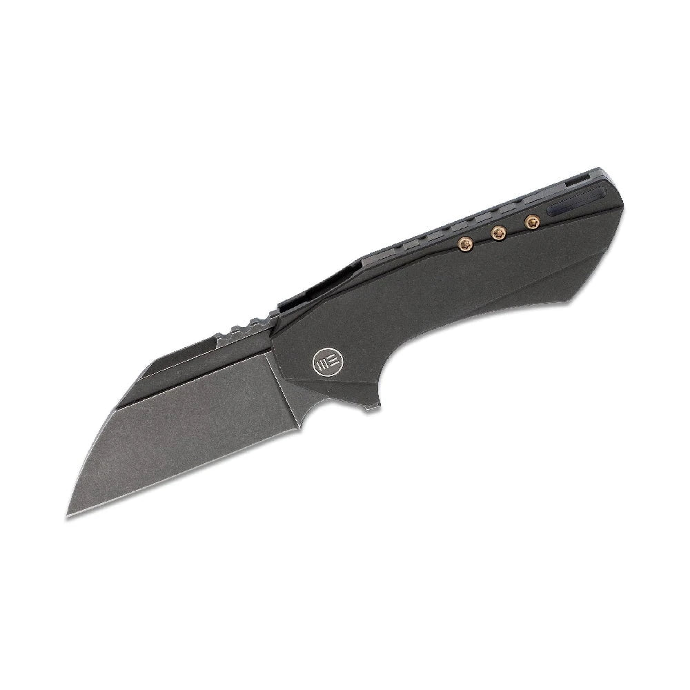 GUNMANSA WE Knife M390 Black TI Handle Stonewash Finish Bohler- 820B