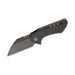GUNMANSA WE Knife M390 Black TI Handle Stonewash Finish Bohler- 820B