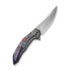 GUNMANSA WE Knife Merata Frame Lock 22008B-2 Nebula Fat Carbon 20CV 1/310 Pocket Knives
