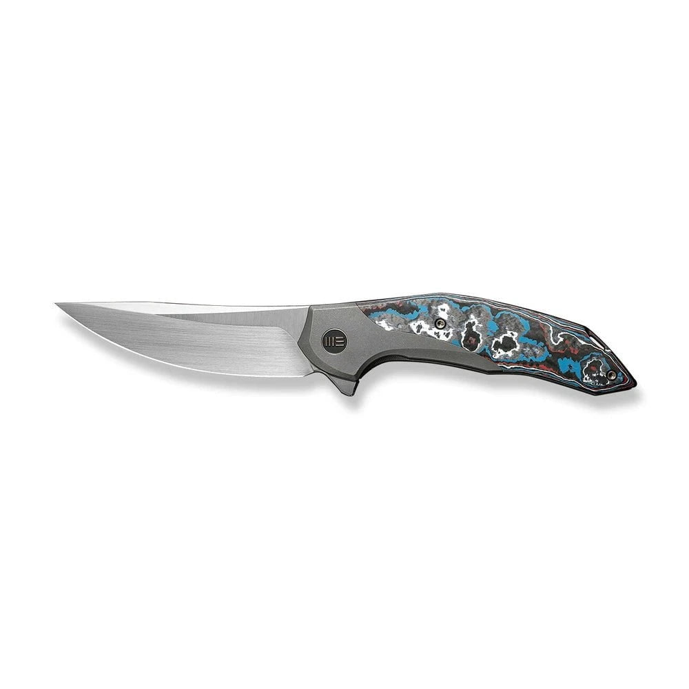 GUNMANSA WE Knife Merata Frame Lock 22008B-2 Nebula Fat Carbon 20CV 1/310 Pocket Knives