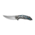 GUNMANSA WE Knife Merata Frame Lock 22008B-2 Nebula Fat Carbon 20CV 1/310 Pocket Knives