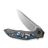 GUNMANSA WE Knife Merata Frame Lock 22008B-2 Nebula Fat Carbon 20CV 1/310 Pocket Knives