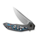 GUNMANSA WE Knife Merata Frame Lock 22008B-2 Nebula Fat Carbon 20CV 1/310 Pocket Knives
