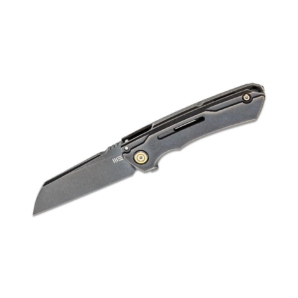 GUNMANSA We Knife Mini Buster Titanium Antique Bronze Handle – 2003B