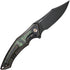 GUNMANSA WE Knife Orpheus WE23009-1 Limited Edition pocket knife black CPM-20CV titanium framelock clip point