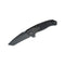 GUNMANSA WE Knife Press Check Titanium Black Handle – WE20078A-1