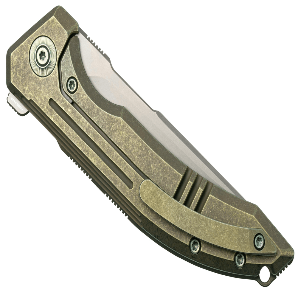 GUNMANSA We Knife Quixotic Green Titanium – WE21016-4