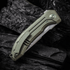 GUNMANSA We Knife Quixotic Green Titanium – WE21016-4