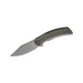 GUNMANSA WE Knife Snick Titanium Handle Gray/Dark Green – WE19022F-5