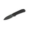 GUNMANSA We Knives Big Banter Thumb Stud Black G10 Handle – WE21045-1
