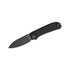 GUNMANSA We Knives Big Banter Thumb Stud Black G10 Handle – WE21045-1