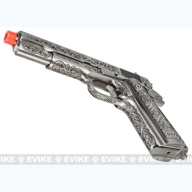 GUNMANSA WE-Tech Filigree 1911 Airsoft Pistol (GG|Semi Auto|Blowback|16)