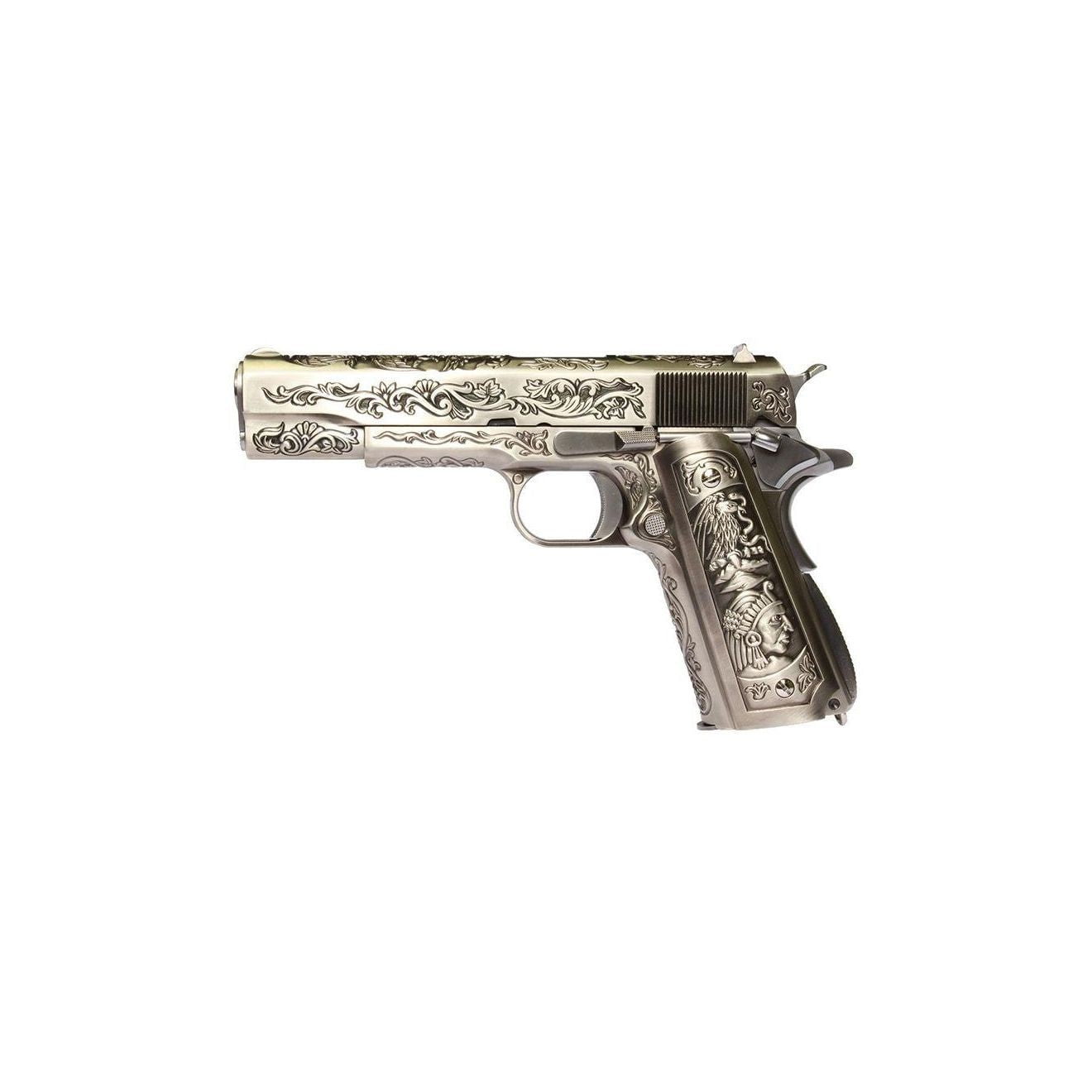 GUNMANSA WE-Tech Filigree 1911 Airsoft Pistol (GG|Semi Auto|Blowback|16)