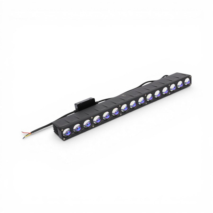GUNMANSA White & Yellow 15-LED Work Bar Light (45×3.5cm)