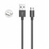 GUNMANSA Whizzy Black Reversible Micro USB Charge And Data Sync Cable