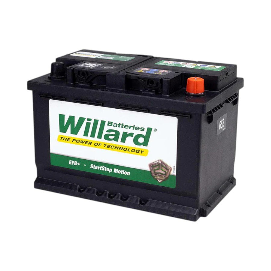 GUNMANSA Willard 652 Car Battery | 12V 70Ah 590CCA | Maintenance-Free
