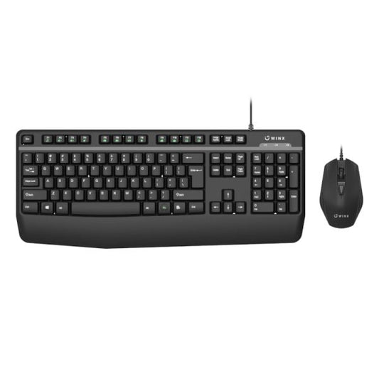 GUNMANSA WINX DO Essential Wired Keyboard and Mouse Combo