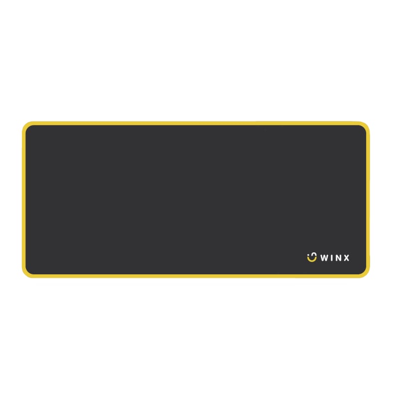 GUNMANSA WINX GLIDE Black Extra Large Mouse Pad