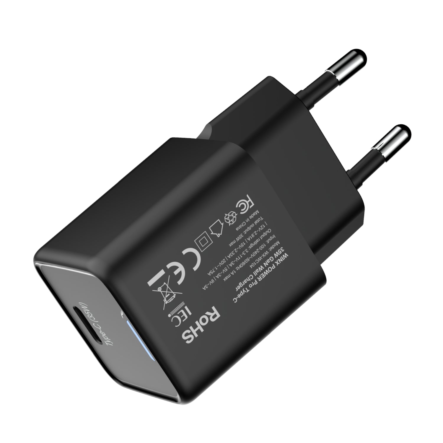 GUNMANSA WINX POWER Fast Type-C 35W GaN Wall Charger