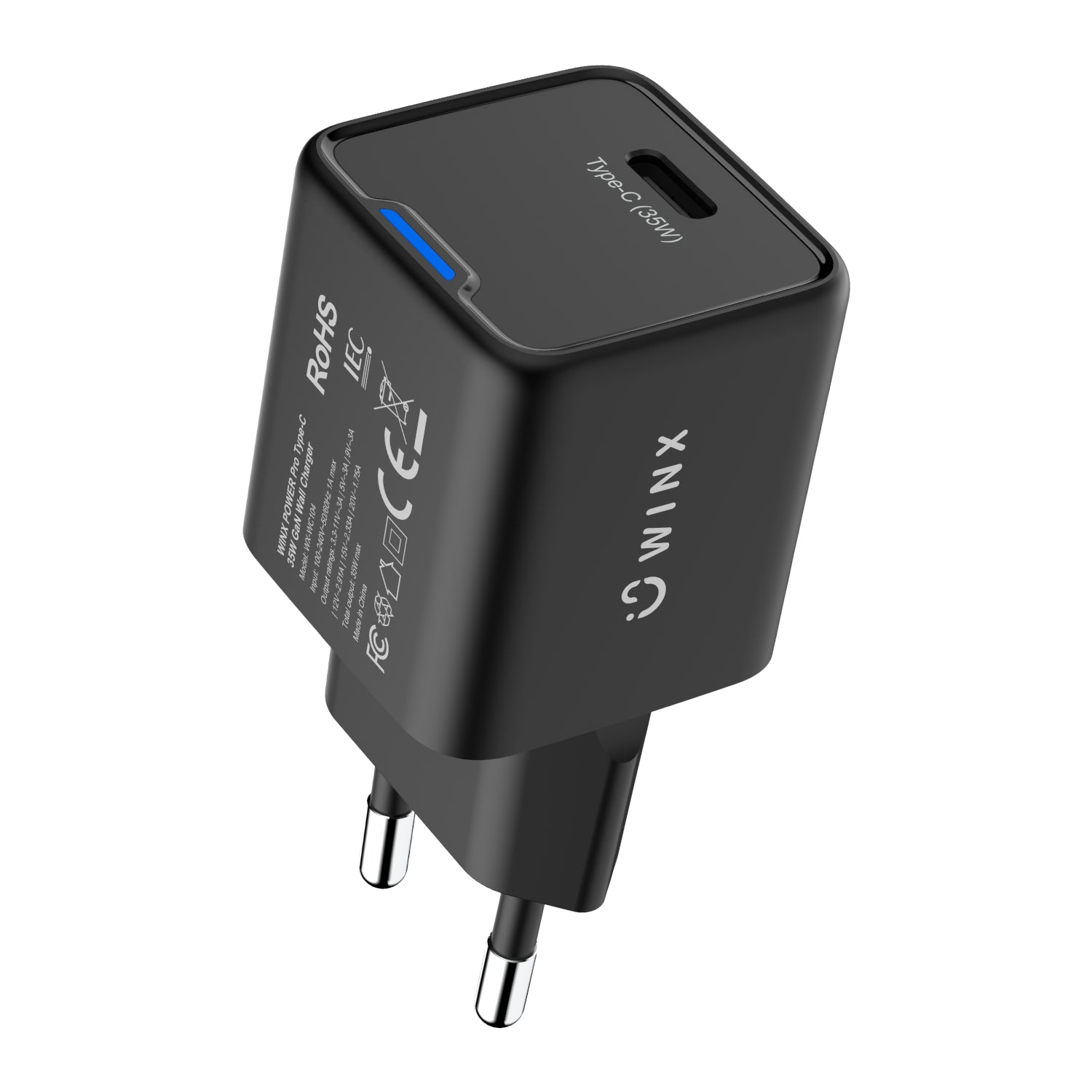 GUNMANSA WINX POWER Fast Type-C 35W GaN Wall Charger